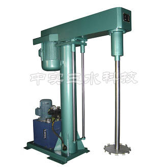 中實三水雙導柱液壓升降分散機