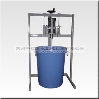 中實三水AD系列手動升降攪拌機