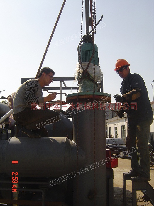 推進式攪拌機施工現場