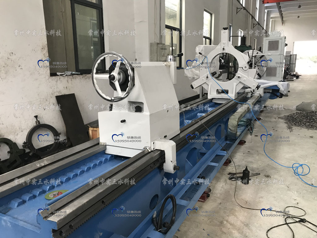 6米高精度數控機床安裝中2